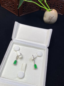 Burmese Jade Earrings