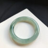 Chinese jade bracelet 55.9mm ice flower jade bangle natural texture