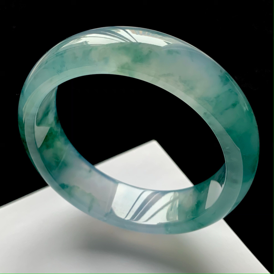 Generational jade bracelet passed down as a family heirloom