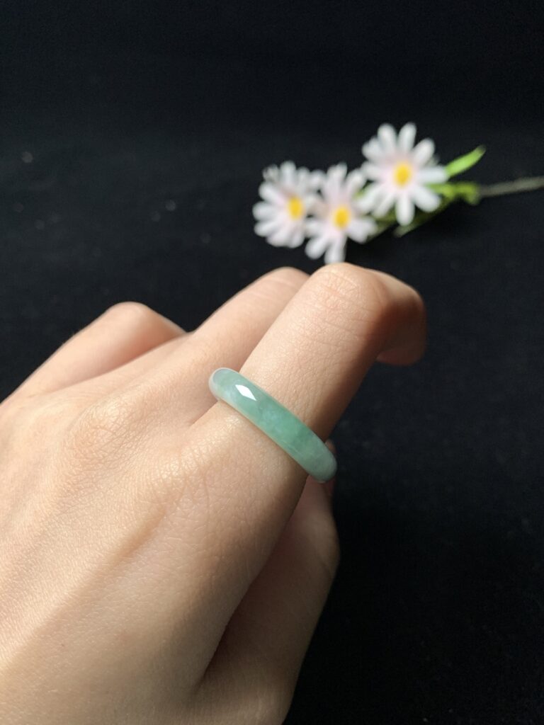  Contemporary jade ring jewelry combining Eastern tradition with Western minimalist style