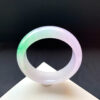 Classic wide-band jade stone bracelet featuring smooth green tones and timeless beauty.