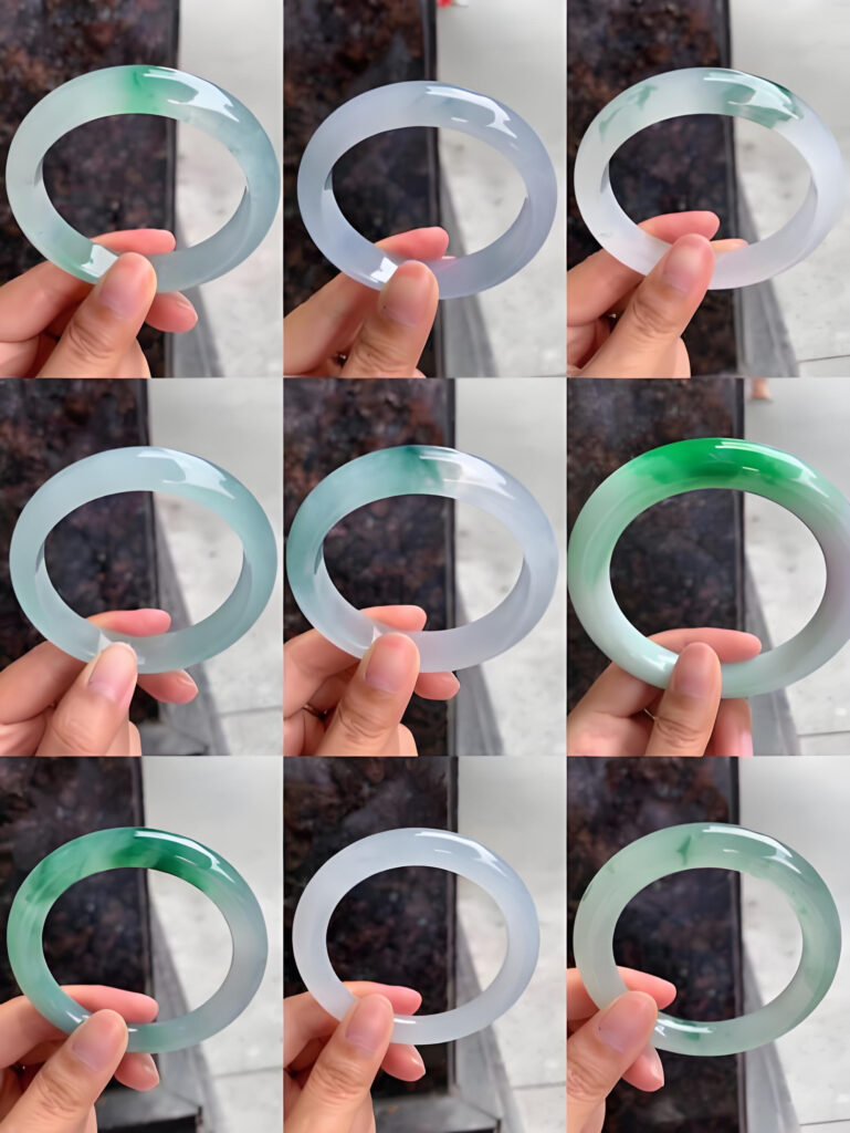 What color is jade in rare blue shades