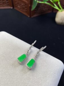 Burmese Jade Earrings